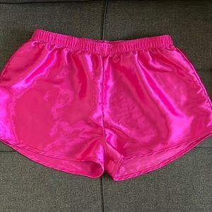 Vintage 2005 American Apparel satin running shorts